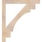 Ekena Millwork Merced Block Smooth Bracket, Douglas Fir, 3 1/2"W x 38"D x 42"H BKT04X38X42MRC05SDF - alternate 3